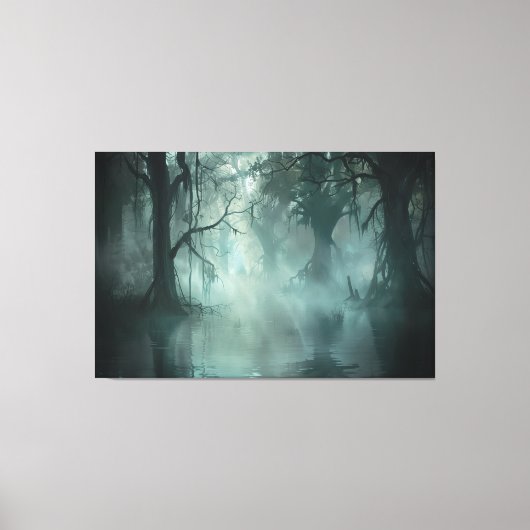 Uniek Geweldige moeras Canvas Afdruk (Voorkant)