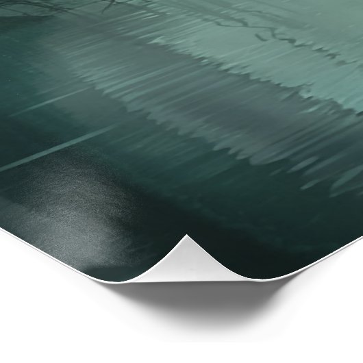 Uniek Geweldige moeras Perfect Poster (Hoek)