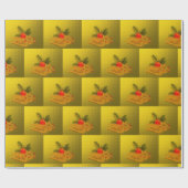 uniek, glanzend omslagpapier, kleurrijk, feestelij cadeaupapier (Vlak)