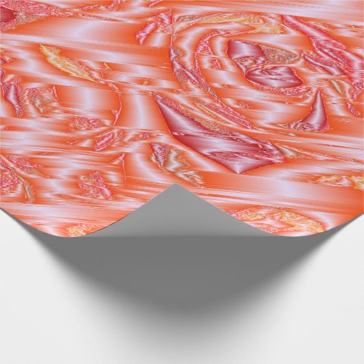 uniek, glanzend omslagpapier, kleurrijk, feestelij cadeaupapier (Hoek)