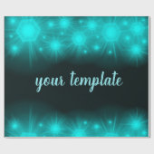 uniek, glanzend wrappend papier, kleurrijk, feeste cadeaupapier (Vlak)