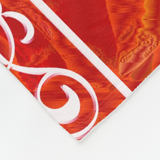 uniek, glanzend wrappend papier, kleurrijk, feeste fleece deken (Hoek)