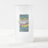 Uniek glazen ontwerp matglas bierpul (Center)
