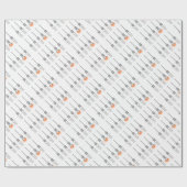 Uniek gloeiend led-licht cadeaupapier (Vlak)