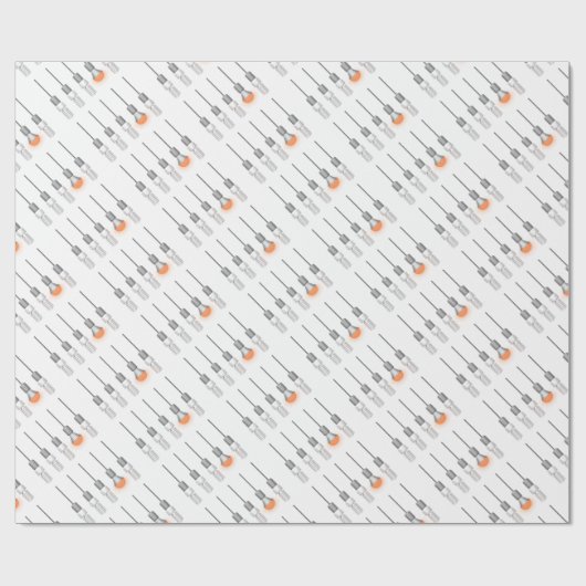 Uniek gloeiend led-licht cadeaupapier (Vlak)