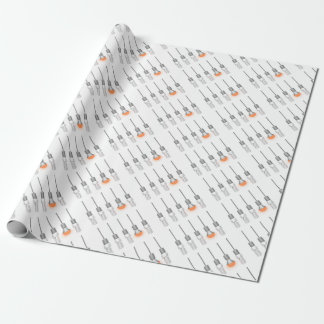 Uniek gloeiend led-licht cadeaupapier
