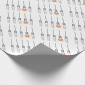 Uniek gloeiend led-licht cadeaupapier (Hoek)