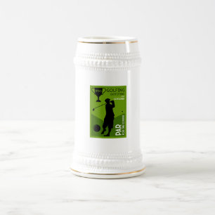 Uniek golfcadeau bierpul