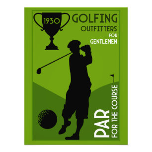Uniek  golfcadeau foto afdruk