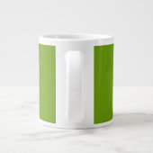 Uniek golfcadeau grote koffiekop (Achterkant)