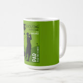 Uniek  golfcadeau koffiemok (Voorkant rechts)