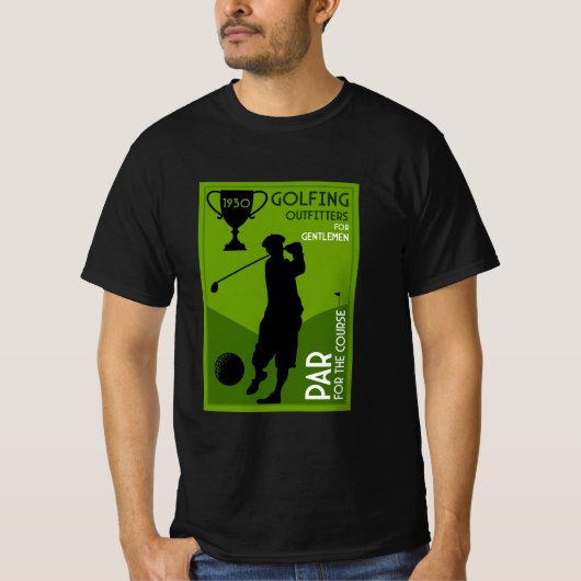 Uniek  golfcadeau t-shirt (Voorkant)