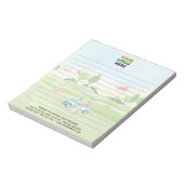 Uniek golfthema Corporate Logo Lined Notitieblok (Linkerzijde)