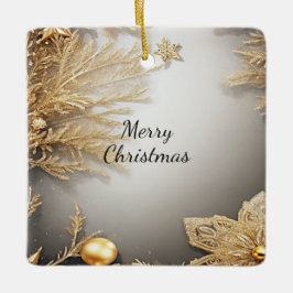 Uniek Goud Decoratief Kerstvakantie Ornament