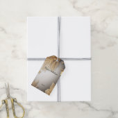 Uniek Goud Decoratief Vakantie Cadeau Label Cadeaulabel (Met Touw)