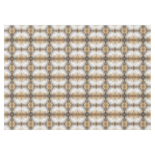 Uniek Goud Decoratief Vakantie Tafelkleed (Voorkant (Horizontaal))