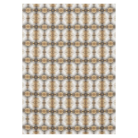 Uniek Goud Decoratief Vakantie Tafelkleed (Voorkant)