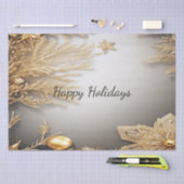 Uniek Goud Decoratief Vakantie Tissue Papier (Craft)