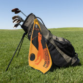 Uniek Grappig golfcadeau Golfhanddoek (Groen)
