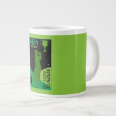 Uniek Grappig golfcadeau Grote Koffiekop (Voorkant rechts)