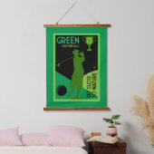 Uniek Grappig golfcadeau Hangend Wandkleed (Slaapkamer)
