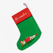 Uniek Grappig Kleine Kerstsok (Achterkant (Hangend))