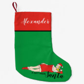 Uniek Grappig Kleine Kerstsok (Voorkant)