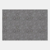 Uniek grijs matter brein neuraal design inpakpapier vel (Voorkant 2)