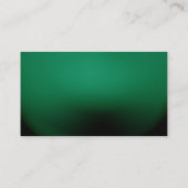 Uniek groen, gewoon professioneel visitekaartje (Achterkant)
