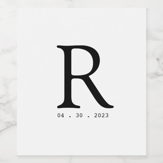 Uniek "Guest book" Weddenwijn-etiket Wijn Etiket (Enkel label)