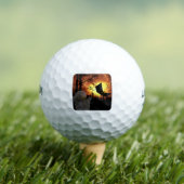 Uniek Halloween-ontwerp Golfballen (Insitu Shirt)