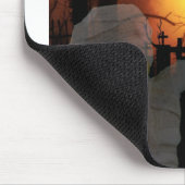 Uniek Halloween-ontwerp Muismat (Hoek)