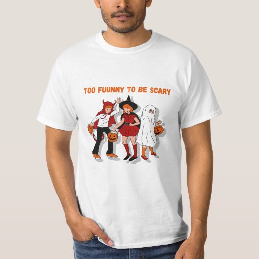 Uniek Halloween-ontwerp . T-shirt (Voorkant)