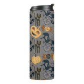 Uniek halloween patroon thermosbeker (Gedraaid links)