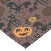 Uniek Halloween Spooky Pattern beroemd gemaakt doo Korte Tafelloper (Hoek)
