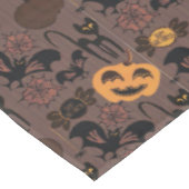 Uniek Halloween Spooky Pattern beroemd gemaakt doo Tafelkleed (Gekanteld)