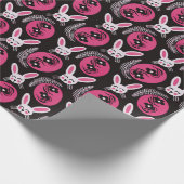 Uniek Happy Easter Patroon Cadeaupapier (Hoek)