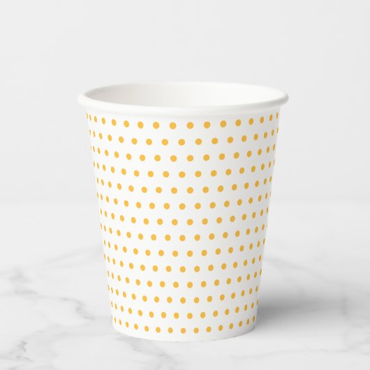 Uniek Heup Summer Polka Dots Pattern Papieren Bekers (Voorkant)
