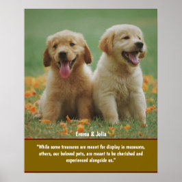 Uniek Hondenliefhebber cadeau, Prints voor Pet Rem