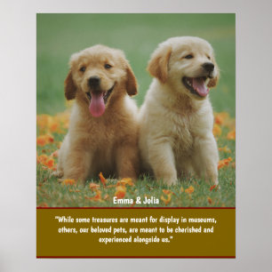 Uniek Hondenliefhebber cadeau, Prints voor Pet Rem