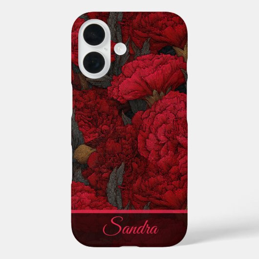 Uniek huis verwarmingscadeau anjer naam Case-Mate iPhone case (Achterkant)