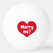 Uniek huwelijksaanzoek idee pingpongbal (Achterkant)