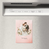 Uniek huwelijkscadeau magneet (Insitu (Vaatwasser))