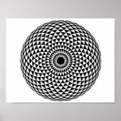 Uniek Hypnotic Wall Poster (Voorkant)