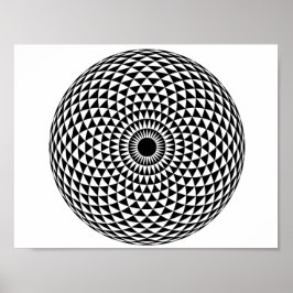 Uniek Hypnotic Wall Poster