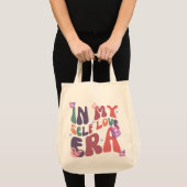 Uniek In Mijn Zelf Liefde Tijdperk Neon Vlinder en Tote Bag (Voorkant (product))