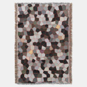 Uniek kabelpatroon deken (Voorkant Verticaal)