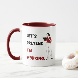 Uniek kantoor cadeau met leuke quote voor collega’ mok