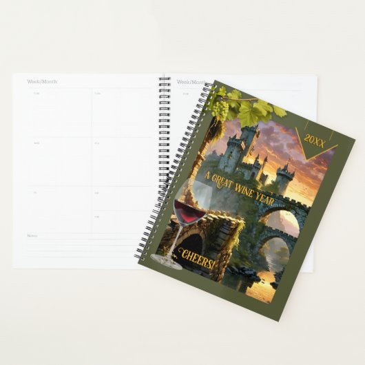Uniek Kasteel Wijnjaar Planner (Display)