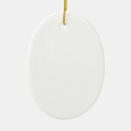 Uniek Keramisch Ovaal Ornament – Perfect Gift